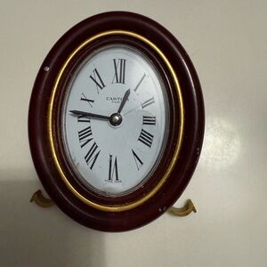 Vintage 1970 Cartier Travel Alarm Clock